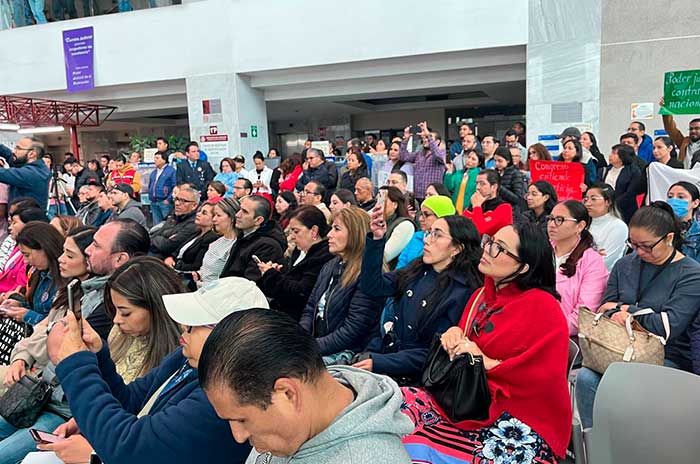 jueces protestan contra reforma judicial