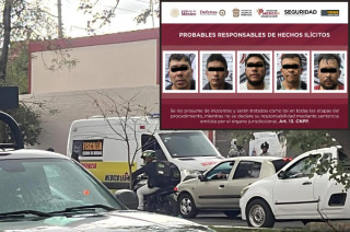Detenidos por la Fiscalía del Edomex tras opertivo en Vista Bella