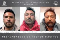 Estos individuos insultaron a la víctima y luego la golpearon.