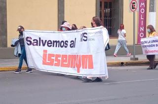 #Atención: Protesta colapsa centro de #Toluca