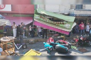 Los hechos se registraron en el negocio con razón social “Ángel”, ubicada sobre la avenida Emiliano Zapata, frente al mercado 2 de Noviembre.