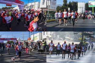 Participantes carrera Cruz Roja