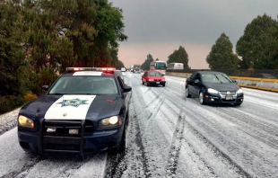 Onda tropical 17 genera lluvias con posible granizo en el centro del país