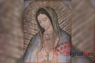 Imagen de la Vírgen de Guadalupe.