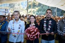 La alcaldesa Michelle Núñez Ponce organizó la Feria del Maíz y Elote a propósito del Día Nacional del Maíz en la comunidad La Candelaria.