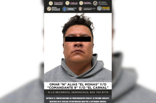 Omar “N” fue detenido en Tlaxcala y trasladado al Estado de México