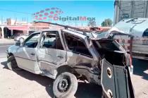 El accidente se registró a la altura de la comunidad de Cieneguillas de Guadalupe