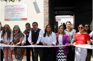 Inauguración de la Casa AMAR por Miguel Ángel Ramírez Ponce y Marisol Mote Martínez.
