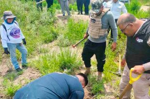Peritos confirmaron el hallazgo de restos óseos mientras continuaban las labores en Nextlalpan.