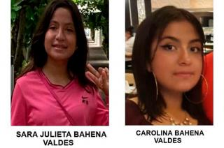 Dolores, la madre de las jovencitas, pide que difundan la información para dar con el paradero