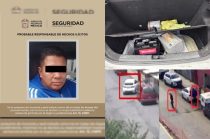 Edgar “N”, de 36 años, fue detenido en Coacalco tras el aseguramiento de un vehículo presuntamente relacionado con el robo de autopartes.