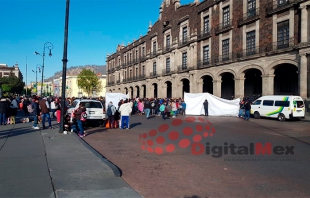 #Video: Bloquean Centro de #Toluca