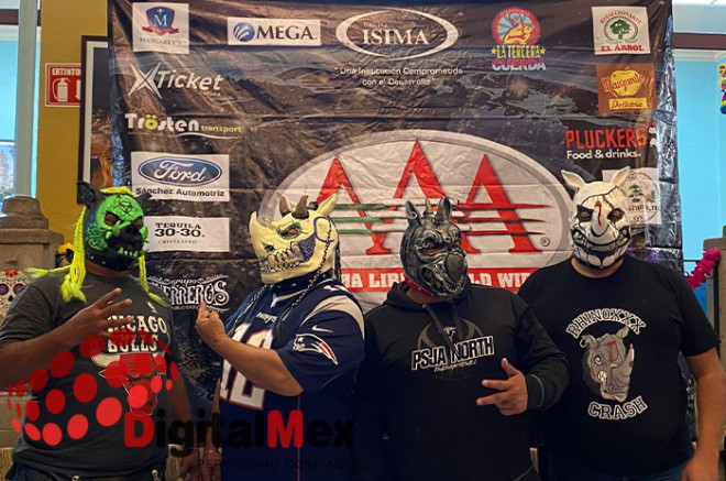 En 2026 habrá lucha de máscara contra máscara entre las tercias de los Rhinoxxx Crash y la Puerquiza Extrema.
