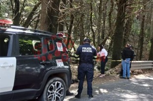 Investigan hallazgo de cuerpo calcinado en carretera La Marquesa-Tenango