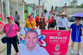 Braulio Álvarez confió que este domingo, la gente habrá de salir a votar para definir el futuro de la capital