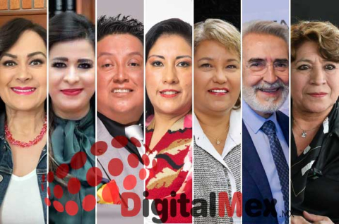 Jacqueline García, Laura González, Esmeralda Navarro, Martha Azucena Camacho, Luz María Hernández, Víctor Quiroz, Delfina Gómez