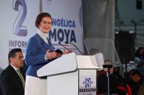 Angélica Moya Marín informó de avances financieros, la recuperación de espacios públicos y el compromiso con la comunidad en Naucalpan.