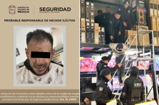  Santiago “N” de 29 años de edad fue trasladado a la Agencia del Ministerio Público correspondiente.