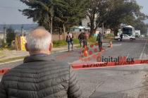 La policía recibió el reporte de un accidente en el kilómetro 18 este lunes.