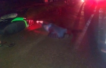 Matan a motociclista en San Pablo Autopan, Toluca