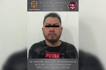 Suma dos procesos penales probable homicida detenido por FGJEM en CDMX