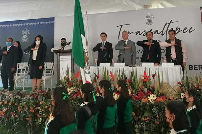 Toma protesta Carlos González Berra como presidente de #Temascaltepec
