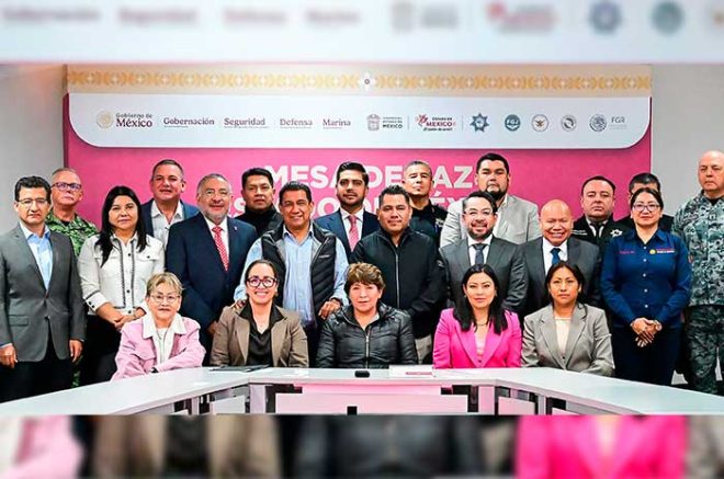 El Mando Unificado Zona Oriente opera en 15 municipios del Estado de México con acciones coordinadas entre autoridades estatales, federales y municipales.