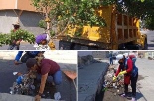 Las autoridades municipales exhortaron a la población a tomar conciencia sobre la importancia de mantener limpio el entorno