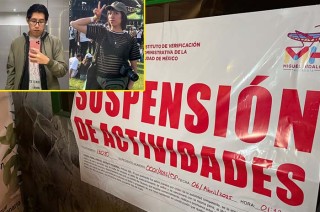 Tras un proceso de verificación iniciado la noche del sábado 5 de abril, poco después de las 19:00 horas, se determinó realizar el desalojo ordenado de todas las personas presentes y colocar los sellos de suspensión.