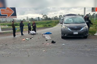 El presunto responsable huyó del lugar.