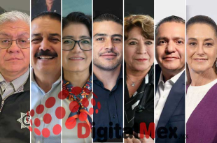 Cristóbal Castañeda, Miguel Ángel Hernández, Patricia Zarza, Omar García Harfuch, Delfina Gómez, Ricardo Moreno, Claudia Sheinbaum