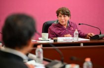 La gobernadora Delfina Gómez Álvarez encabezó en Naucalpan la Mesa de Paz, donde se analizaron los resultados recientes en materia de seguridad en el Estado de México.