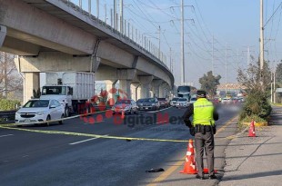 La circulación en el tramo afectado es complicada; como alternativa, las autoridades recomiendan tomar la avenida Las Torres.