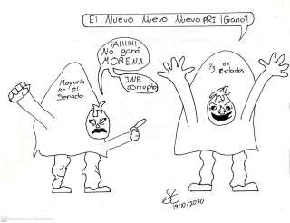El jorobado no ve...