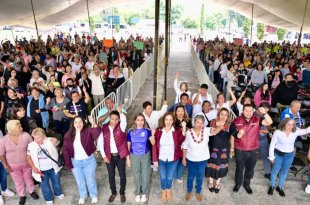 Maribel Soto encabezó en Tlalnepantla la Asamblea Informativa de Morena en Defensa de la Soberanía.