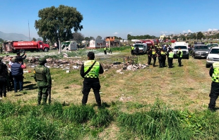 Siguen 30 internados tras explosión en Tultepec; 24 de ellos, graves