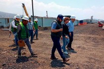 El trolebús conectará a la zona oriente del Estado de México y la capital del país