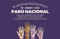 Convocatoria #UnDíaSinNosotras 2022
