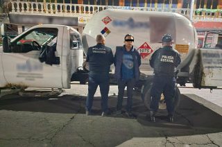 El hombre, de 27 años, fue puesto a disposición del Ministerio Público junto con la unidad para determinar su situación jurídica.