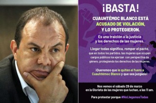 El abogado Rodrigo Dorantes Salgado, representante legal de Nidia Fabiola Blanco, confirmó que insistirán en el desafuero del diputado federal de Morena, Cuauhtémoc Blanco Bravo.