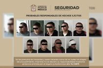 Nueve personas fueron detenidas en Texcoco tras un operativo.
