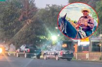 Tras cometer el robo, los responsables huyeron a bordo de una camioneta Ford Lobo Platinum negra, propiedad de la familia.