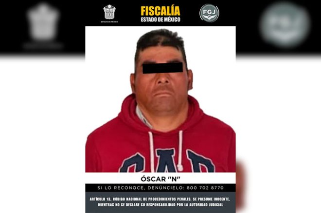 Óscar “N” permanecerá en prisión preventiva en el penal de Santiaguito.