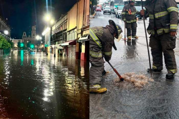 Video: ¡Precaución! Lluvias causan encharcamientos e inundaciones en Toluca