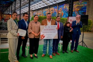 #VillaDelCarbón recibe Premio al Mérito Ambiental por gestión de aguas grises