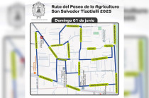 La ruta del recorrido afectará varias vialidades clave del municipio, entre ellas: Avenida Tecnológico, Francisco I. Madero, Vicente Guerrero, entre otras.