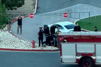 res víctimas fueron trasladadas al Renown Regional Medical Center.