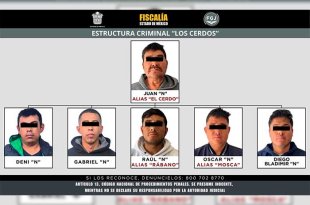 Video: Cae líder e integrantes de "Los Cerdos"; vinculados a delitos de alto impacto en zona oriente del Edoméx