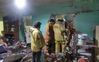 Los hechos se registraron esta mañana al interior de una vivienda ubicada en Calle Morelos, del Barrio San Rafael.