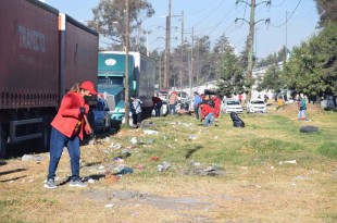 Esta actividad se realizó a lo largo de 4.3 kilómetros, con actividades de balizamiento, deshierbe, barrido, recolección de residuos y retiro de publicidad del mobiliario urbano.